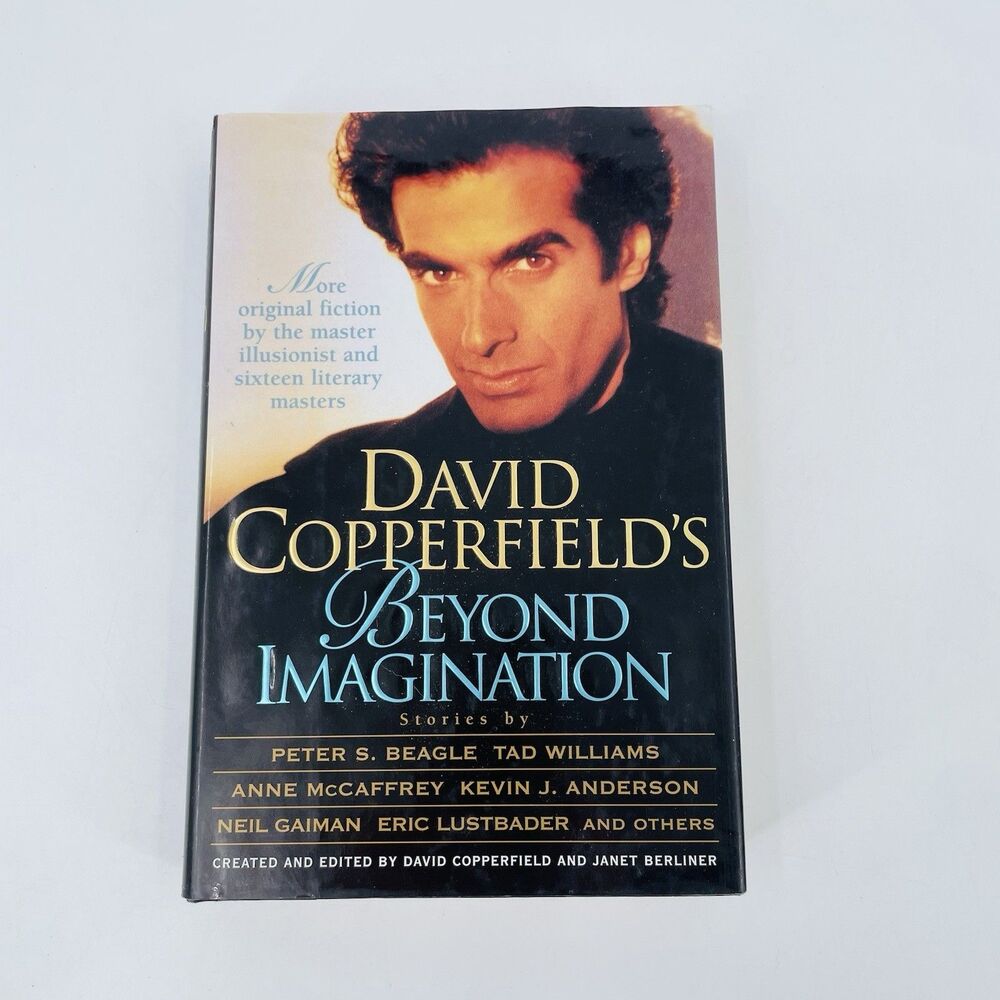 David Copperfields Beyond Imagination SIGNED 1st Edition 1996 Hardcover Magic